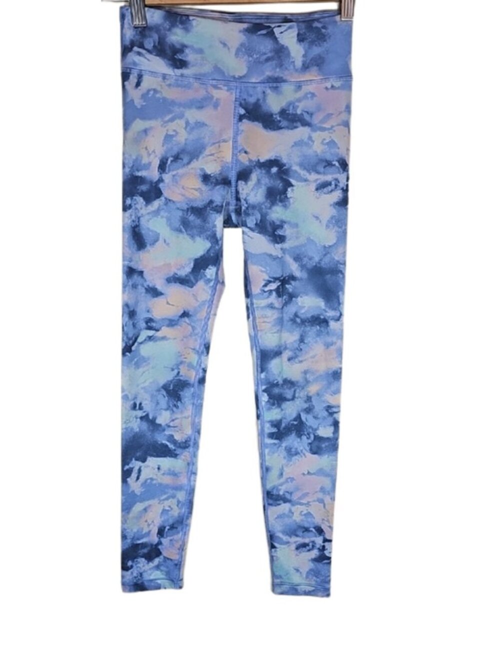 Athleta Girl High Rise Chit Chat Tight Legging Sz M Full Length Gym Dance Active